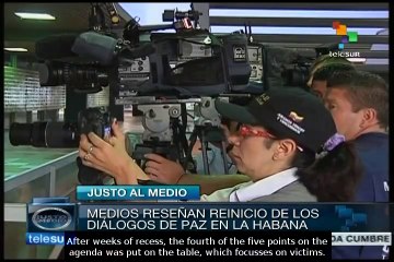 Prensa internacional da seguimiento a diálogos de paz en Cuba