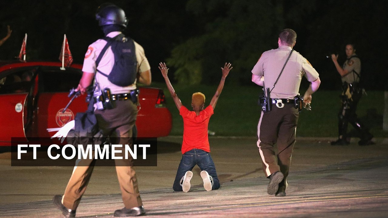 The clashes in Ferguson, Missouri