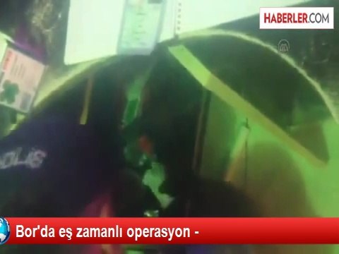 Bor'da eş zamanlı operasyon -