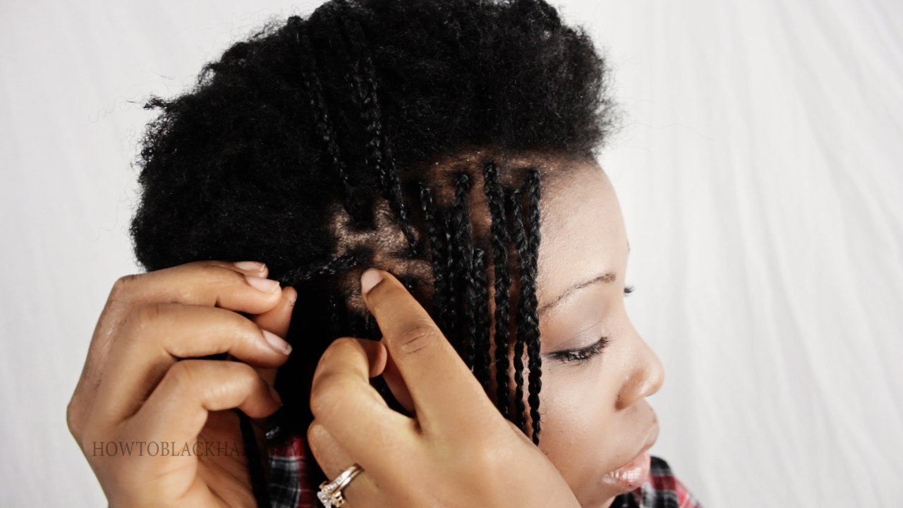 How To Braid Micro / Zillion Braids Advice and Hair Care Tips Tutorial