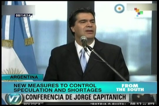 Argentine senate moves to curb food shortages, price speculation