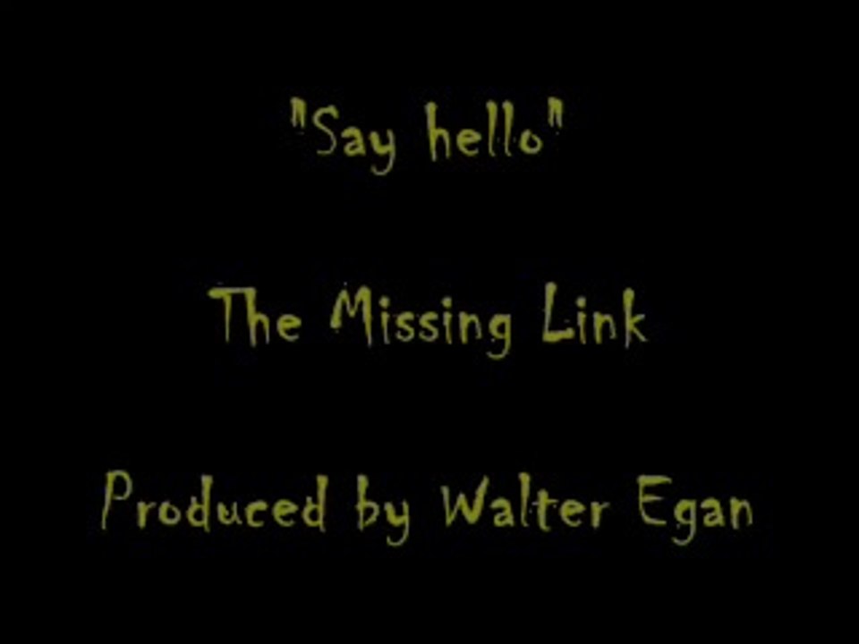 The Missing Link - Say hello - (p)1987 - Produced by Walter Egan
