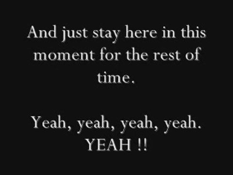 Aerosmith - I Don't Wanna Miss a Thing Lyrics