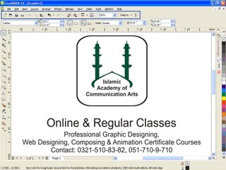 Lesson-01 interface Corel X4 and Corel 9