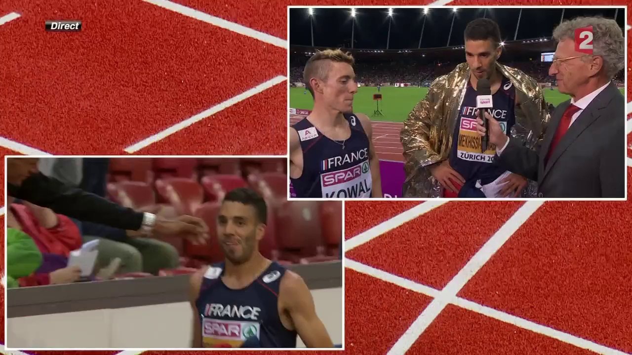 Athlétisme : Yoann Kowal fait sa demande en mariage à la fin du 3 000 m steeple