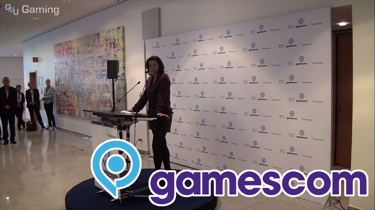 gamescom 2014: 'Gaming gehört zur Allgemeinbildung' Dorothee Bär - QSO4YOU Gaming