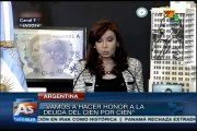 Cristina Fernández reafirma que Argentina pagará su deuda