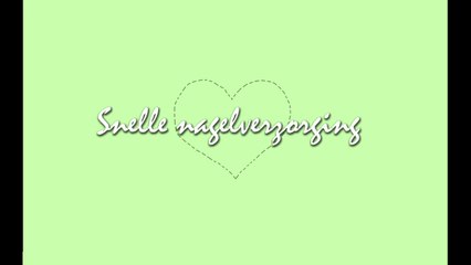 Snelle nagelverzorging