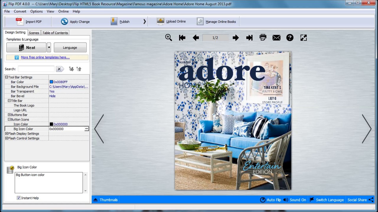 How to share my mobile friendly digital publication with iPad users?