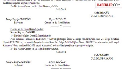 Ankara'da Atama Rüzgarı