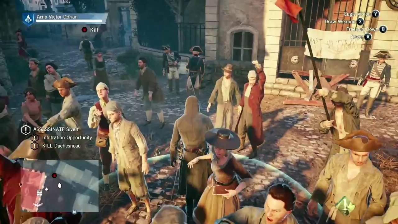 Assassin's Creed Unity Single Player Gameplay