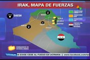 Grupos yihadistas avanzan por el control territorial de Irak