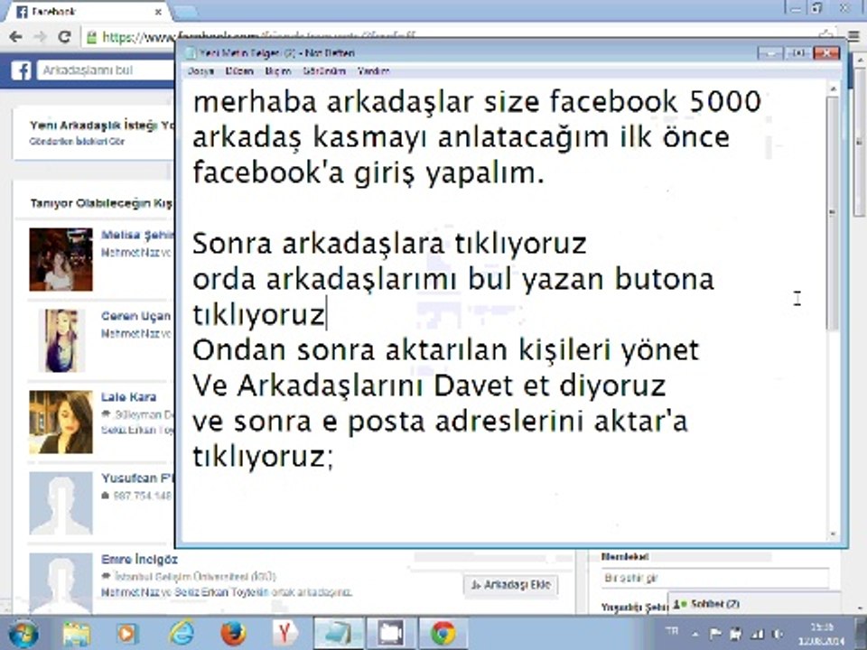 Facebook 5000 Arkadaş Kasma 2014 Güncel