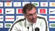 Laurent Blanc évoque son système tactique