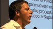 Napoli - La visita lampo del premier Matteo Renzi (14.08.14)