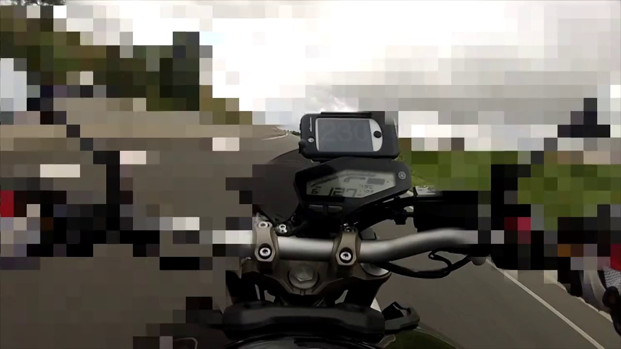 Vitesse max Yamaha MT-09 Max speed MT09 FZ9 with Speedohealer