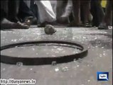 Video Proof: Gullu Butts in Gujranwala throne stones on PTI peaceful Azadi March