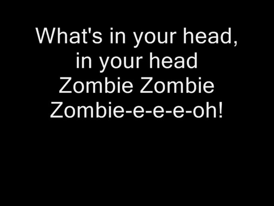 Cranberries Zombie ( lyrics ) - video Dailymotion
