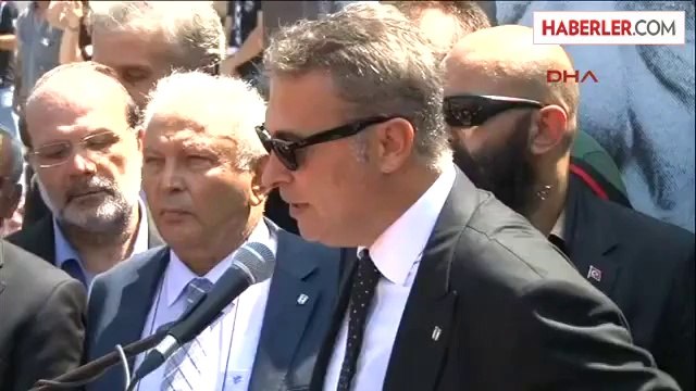 Beşiktaş Başkanı Fikret Orman Onursal Başkan Seba'nın Vodafone Arena'daki Cenaze Töreninde Konuştu