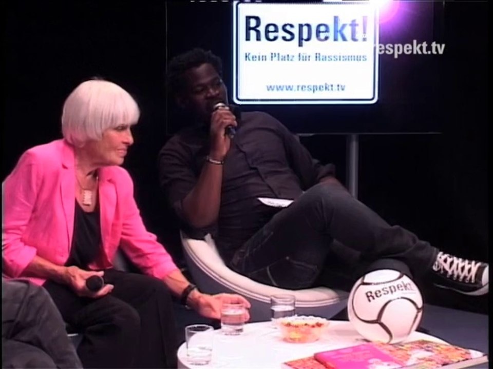 Schauspielerin und Buchautorin Barbara Rütting bei »Respekt!« auf dem IdeenPark