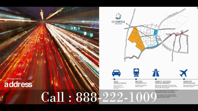 SS OMNIA Gurgaon Call Now 888-222-1009