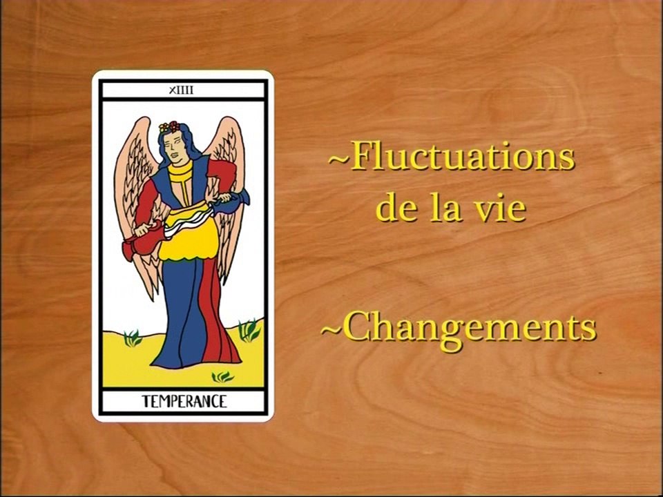 Voyance - Tarot de Marseille {La Tempérance Lame 14} Arcane XIIII