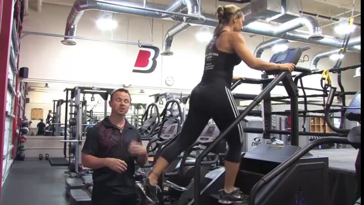 Building Your Body for Sports _ Knee-Strengthening Exercises With a Stairmaster