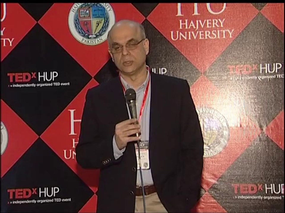 TEDxHUP Muhammad Malick - Managing Director Pakistan Television at Hajvery University