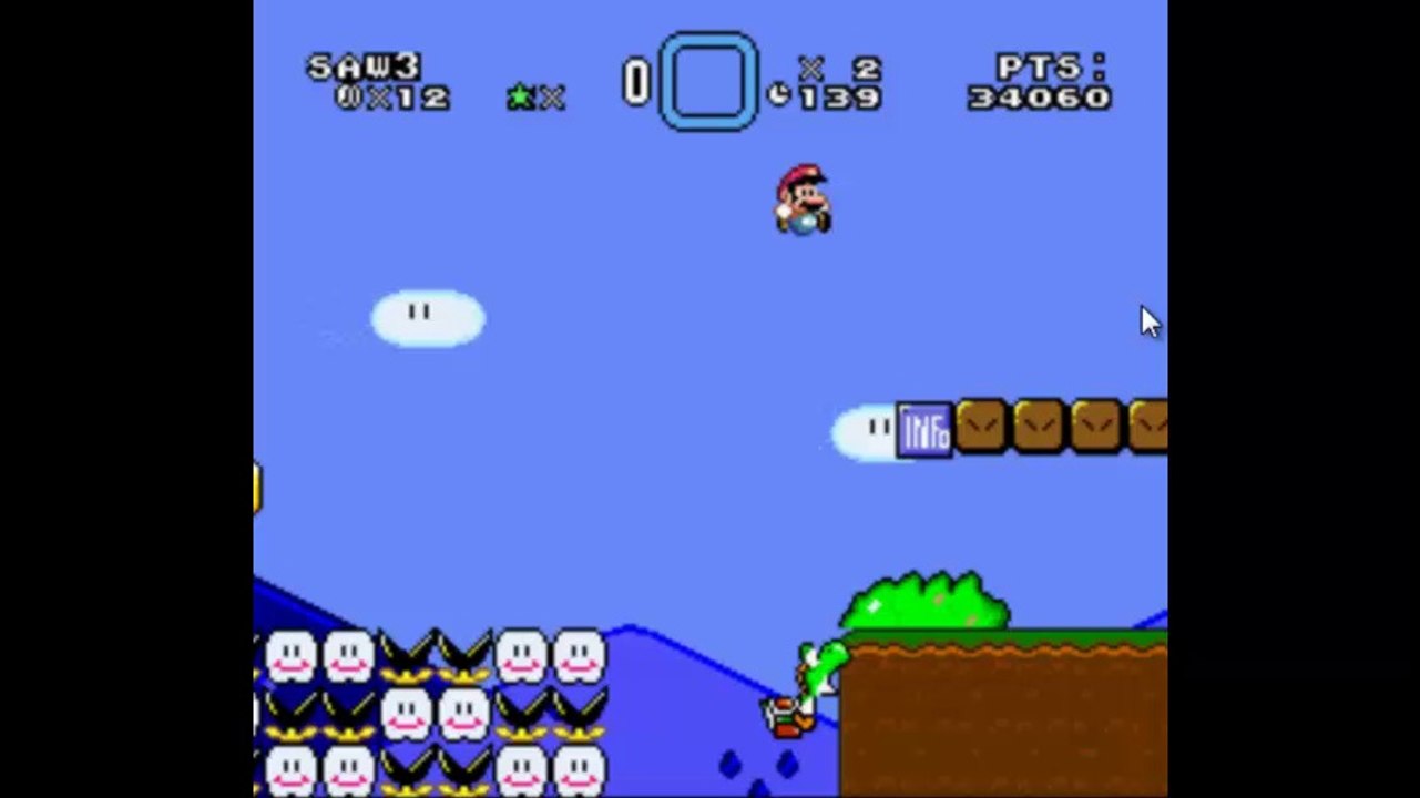 Bug Chelou avec les yoshis