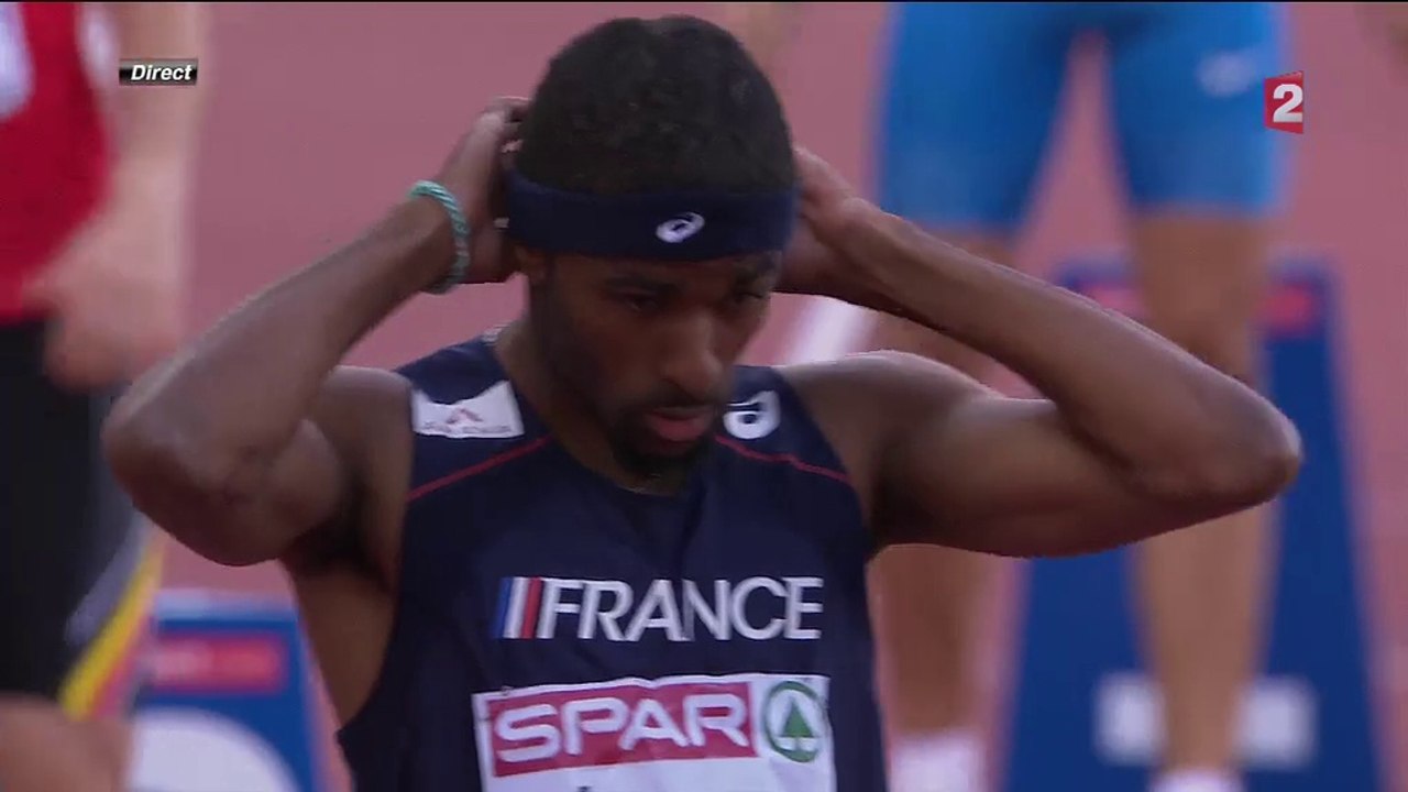 ChE athlétisme 2014, tiers de finale 400m haies Décimus