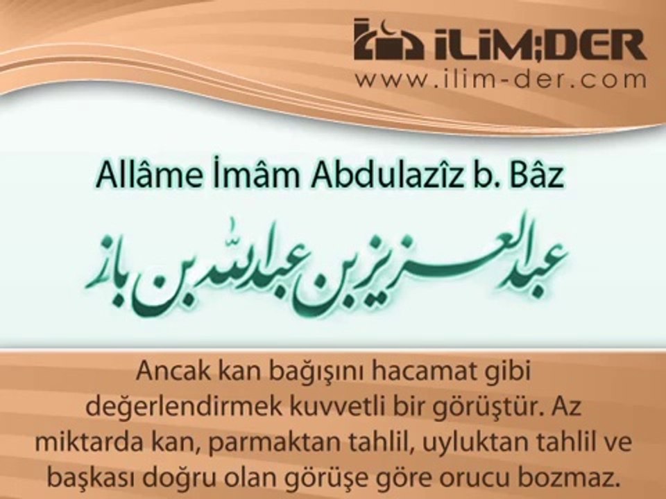 Kan Vermek Orucu Bozar mı