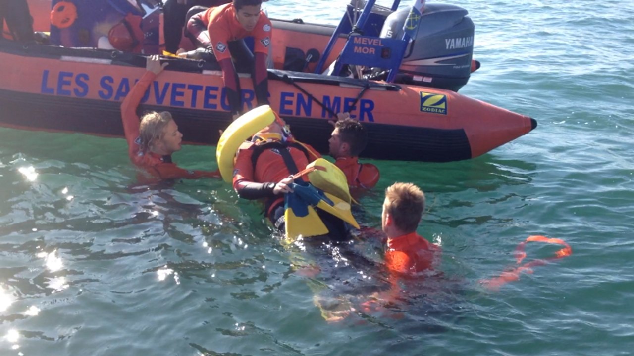Exercice de sauvetage SNSM