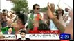 Dunya News - Imran Khan along with Azadi March participants reached Gujrnwala