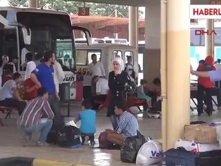 Kampı İstemeyen Suriyeliler Gaziantep'ten Ayrılıyor