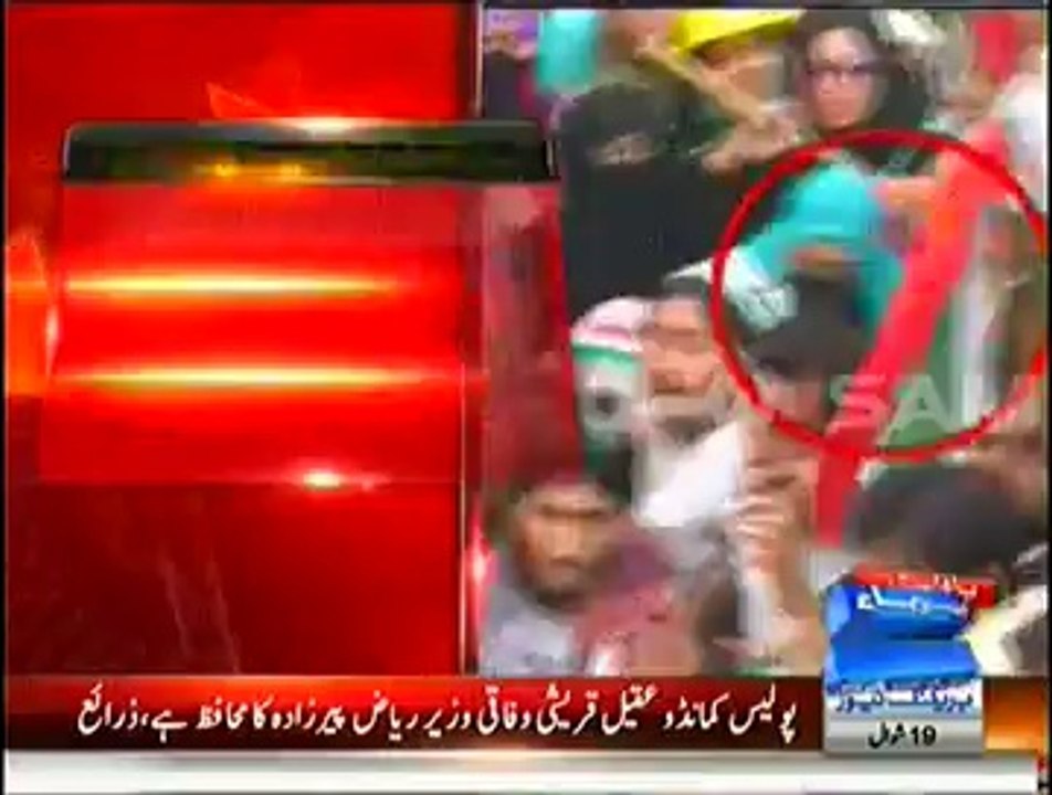 Gullu In Tahir Ul Qadri Jalsa Is A Police Officer