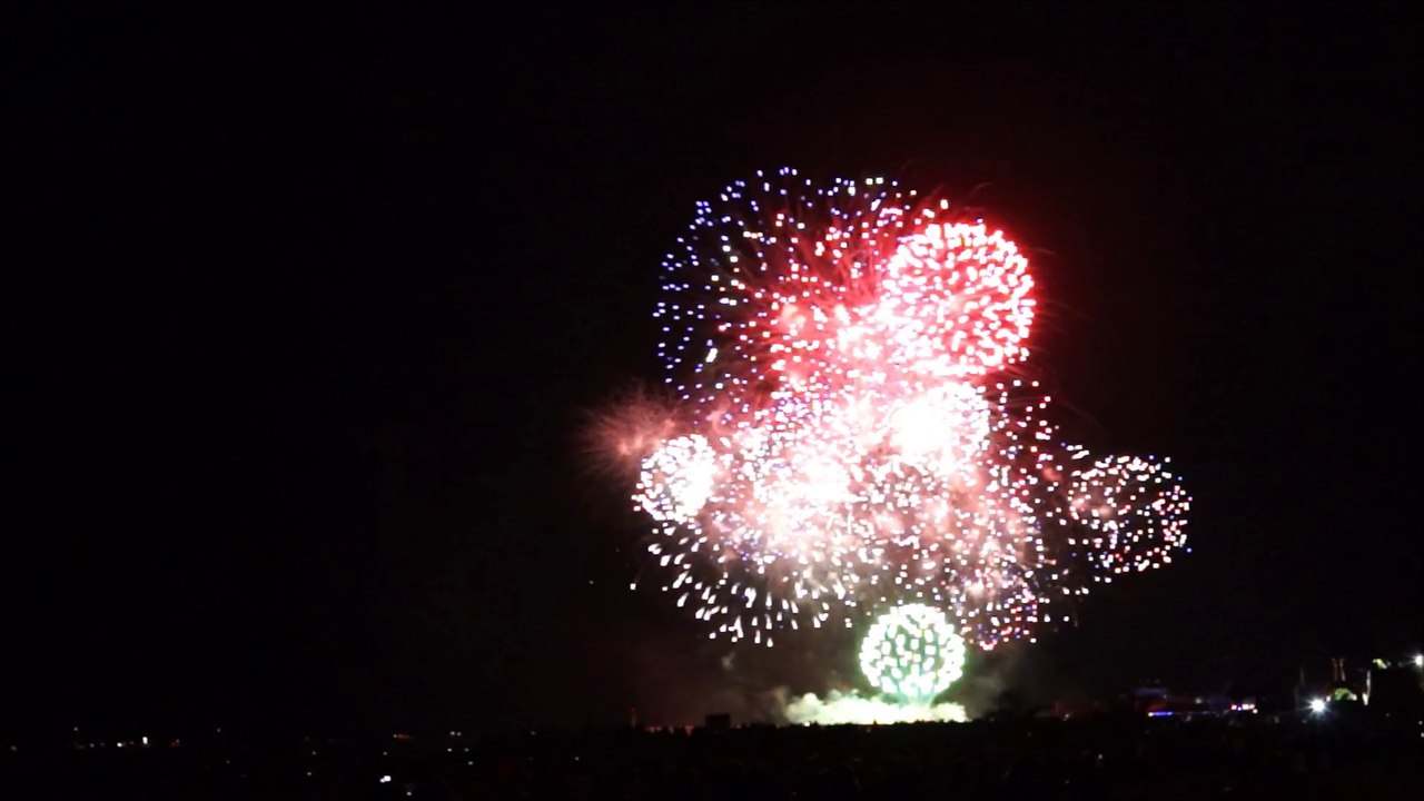 Feu Artifice Saint-Cyprien 15 août 2014