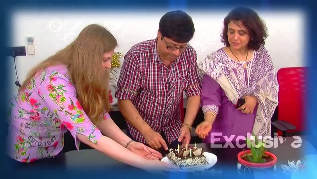 Birthday Surprise To Sachin Pilgaonkar - Sanngto Aika - Upcoming Marathi Movie