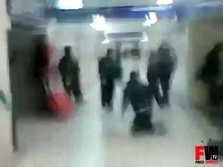 Suitcase riding goes wrong