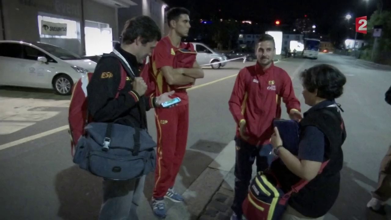 Pour le médaillé de bronze espagnol, "c'est Mekhissi qui a perdu sa médaille en enlevant son maillot"