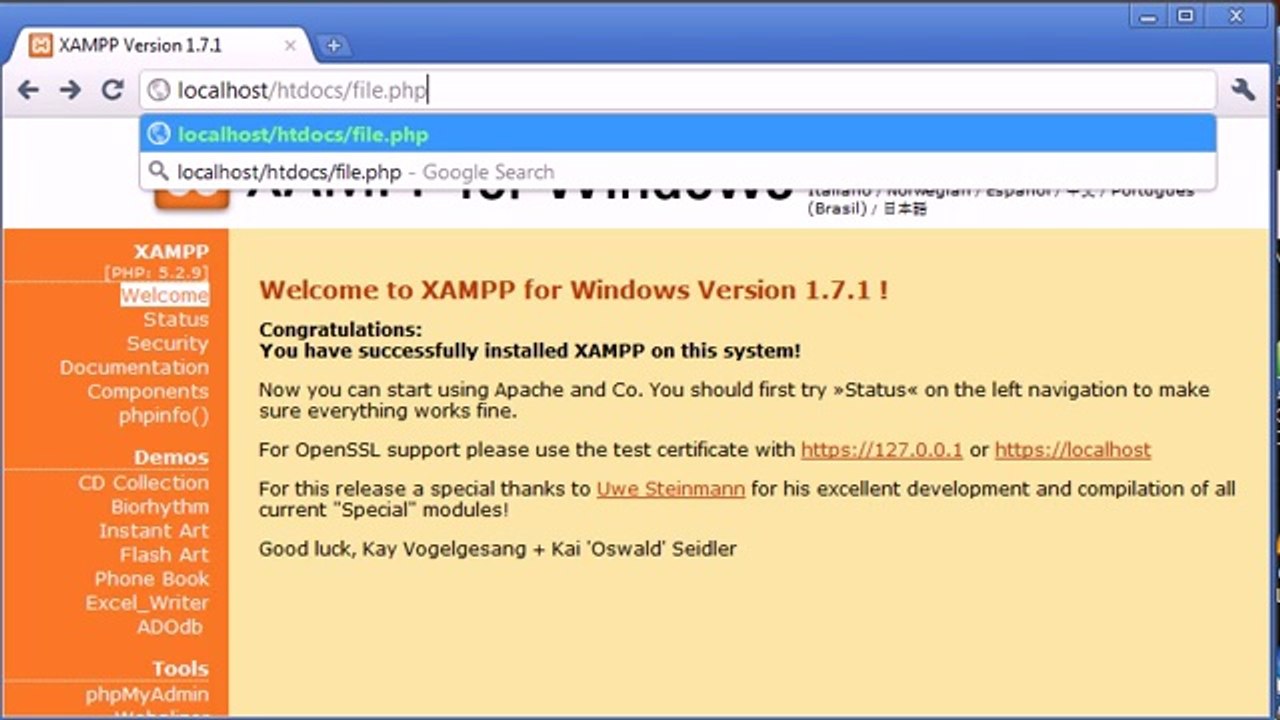 _Beginner PHP Tutorial - 4 - Creating Your First PHP File_‏(www.itcollege4u.com)