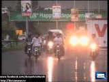 Dunya News - Heavy rains in twin cities favors the citizens while PTI workers rejoice