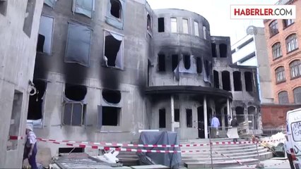 Yangın çıkan camide "yanıcı sıvı madde" tespit edildi -