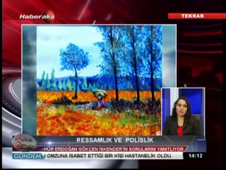 RESSAM POLİS HÜR ERDOĞAN AKS TV DE RESİMLE İLLİĞİ SÖYLEŞİ