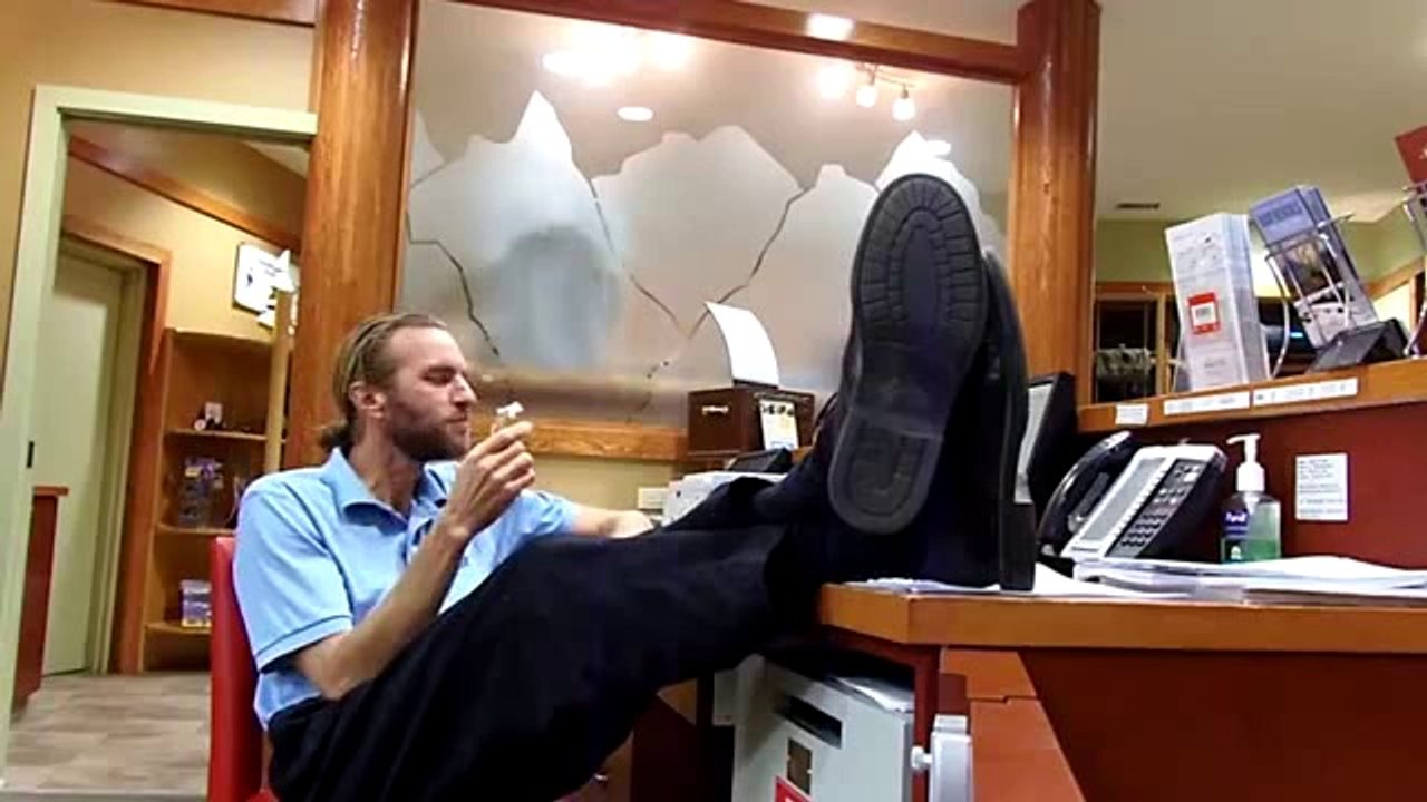 Hard at work