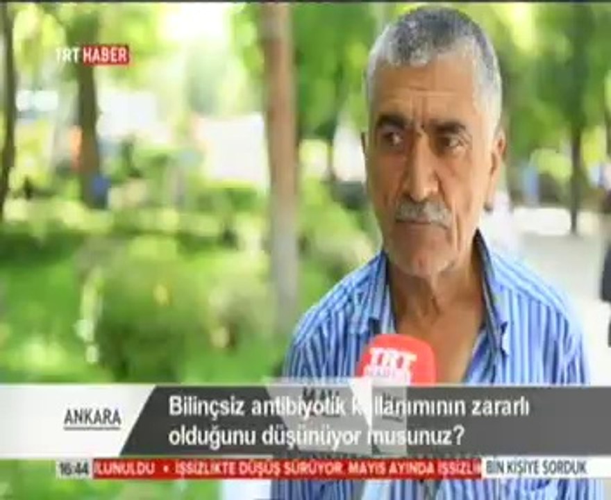 Prof.Dr.Necdet ÜNÜVAR, TRT Haber 1000 Kişiye Sorduk Programına İlaç Kullanım Alışkanlıkları Hakkında Bilgiler Verdi. 15.08.2014