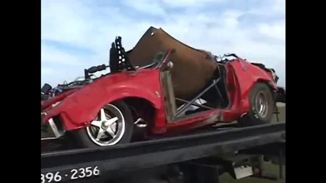 3000 HP TWIN TURBO MUSTANG GOES AIR BORN (Finish Line Shot)