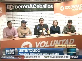 Denuncian que a Ceballos le impiden reunirse con sus abogados