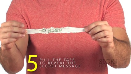 Teflon Taape Secret Message - Sick Science! #119