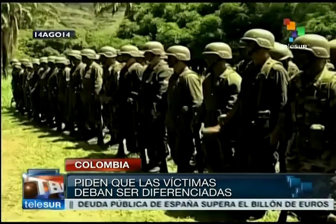 FARC victims support peace dialogues