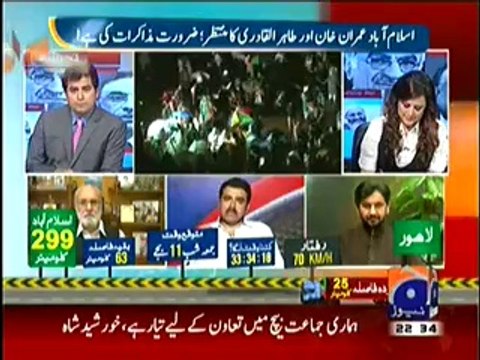 Aaj Geo News Ke Saath(Special Transmission) – 15th August 2014